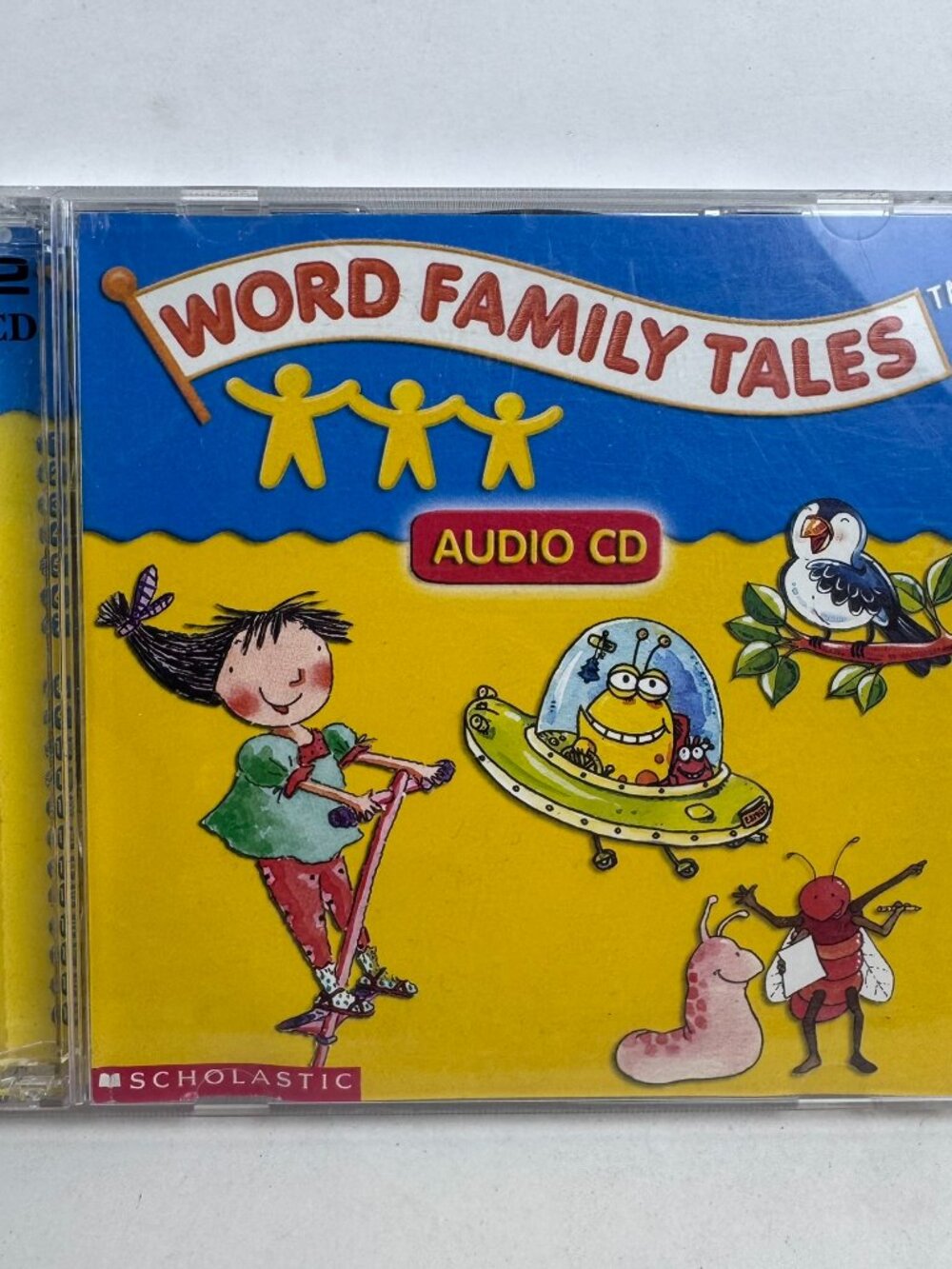 Scholastic Word Family Tales 2 Audio CD Set 25 Books Phonics Reading 2002 Kids